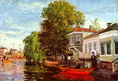 The Zaan at Zaandam (1871) Claude Monet